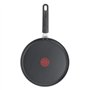 Tefal Day By Day On Poêle à crêpe 25 cm, Non induction, Revêtement antiadhésif, Fonction Thermo-Signal, Fabriqué en France B5641