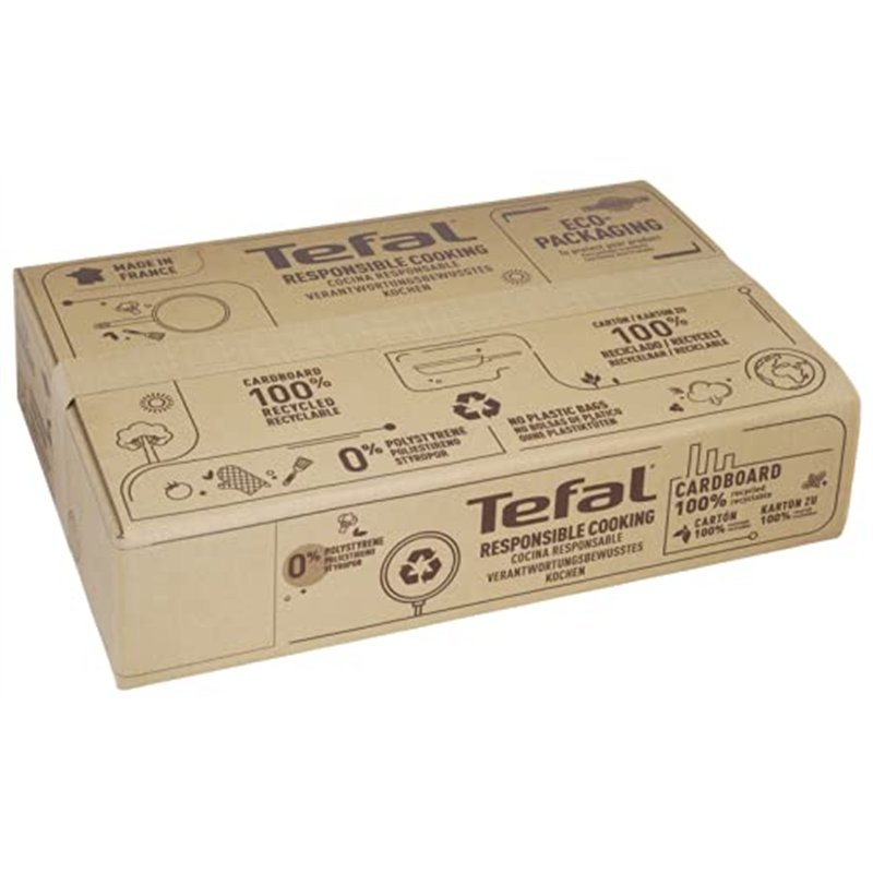 Image secondaire de Tefal Jamie Olivers Cook's Direct Inox Lot de 3 poêles 20/24/28 cm, Induction, Revêtement antiadhésif, Indicateur de cuisson, Po