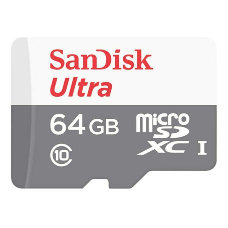 sandisk - Cards 64gb sandisk Ultra microsdxc + SD 100mb/s Class 10 uhs-i Tablet