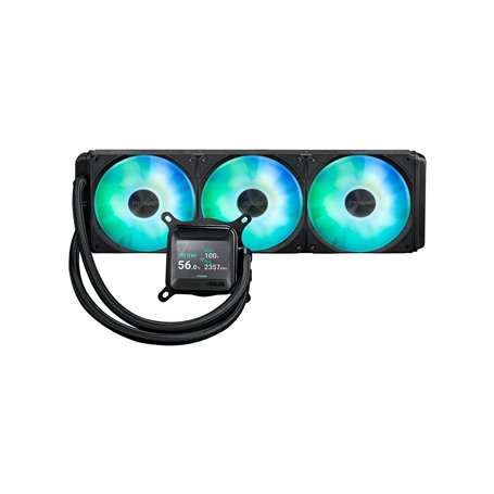 ASUS Prime LC ARGB LCD All-in-One Liquid CPU Refroidissement à Eau (écran LCD 2,3", Pompe Asetek, Ventilateurs ARGB préinstallés