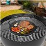 Onlyfire Poêle ronde en fonte Ø30,5 cm pour Weber Gourmet BBQ System 7421 | pièces de Rechange pour Weber 57cm Barbecue au Charb