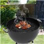 Onlyfire Poêle ronde en fonte Ø30,5 cm pour Weber Gourmet BBQ System 7421 | pièces de Rechange pour Weber 57cm Barbecue au Charb
