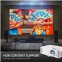 Viewsonic Projecteur DLP home cinéma UHD PX701-4K (4K, 3 200 lumens ANSI, 2 ports HDMI, haut-parleur 10 W, zoom optique 1,1x, HD