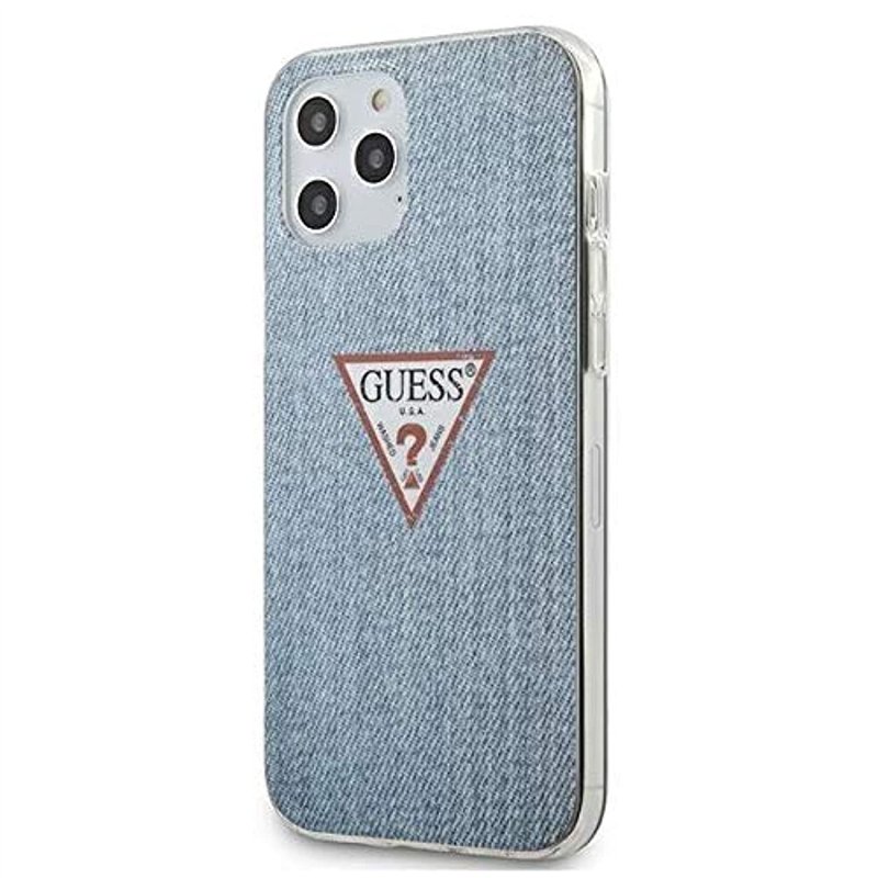 Guess GUHCP12LPCUJULLB Étui de Protection pour iPhone 12 Pro Max 6,7