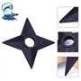 Naruto HOODBRO Arme Ninja Shuriken Shippuden Jouet en plastique (1 pièce)