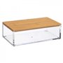 boite rangement rectangle s bam selena, transparen