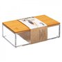 boite rangement rectangle s bam selena, transparen