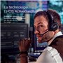 Casque DECT EPOS SDW 30 HS - Qualité Sonore Supérieure, Communication sans Fil de Bureau, Technologie DECT Sécurisée, Connectivi