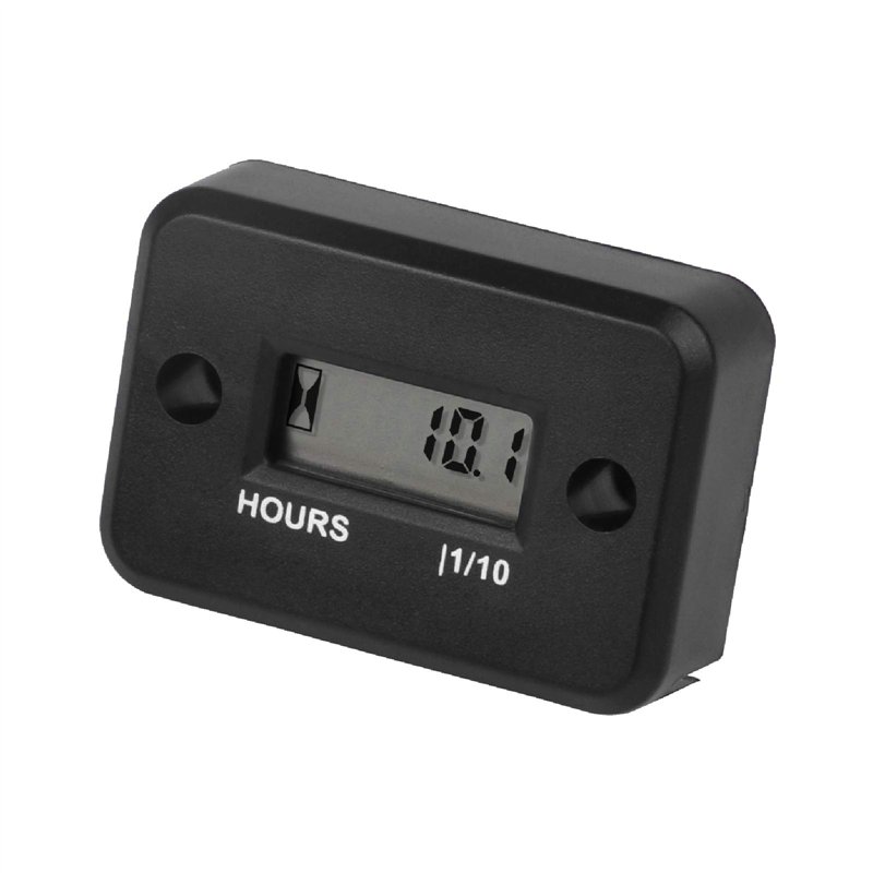 Compteur Horaire Et Tachymètre Numérique - Écran Rétroéclairé, étanche, Inductif - Pour Tronçonneuse, Tondeuse, Générateur
