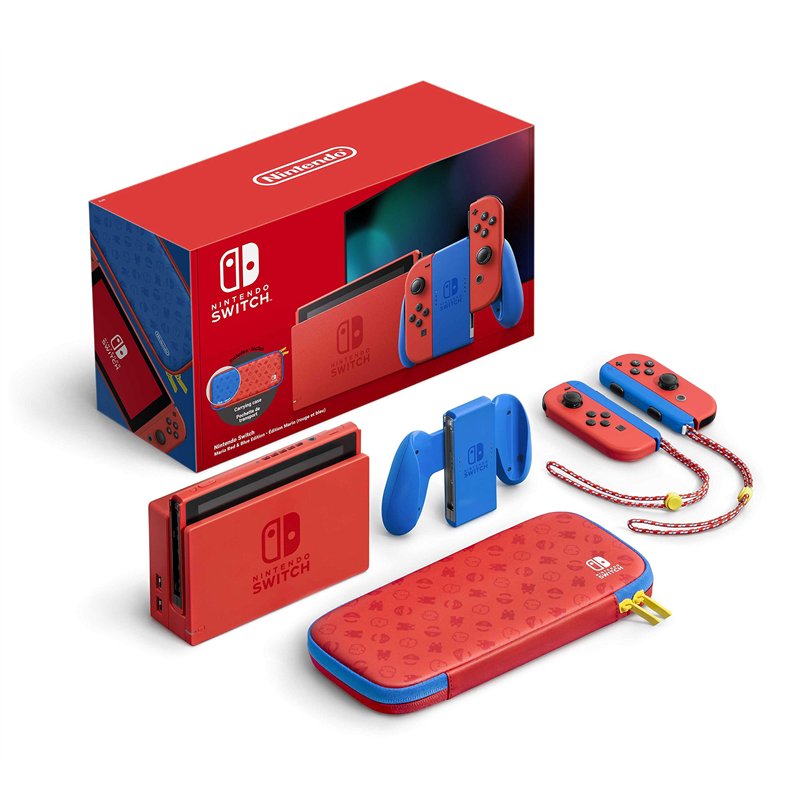 Image secondaire de Nintendo Console Switch Edition Mario Rouge/Bleu