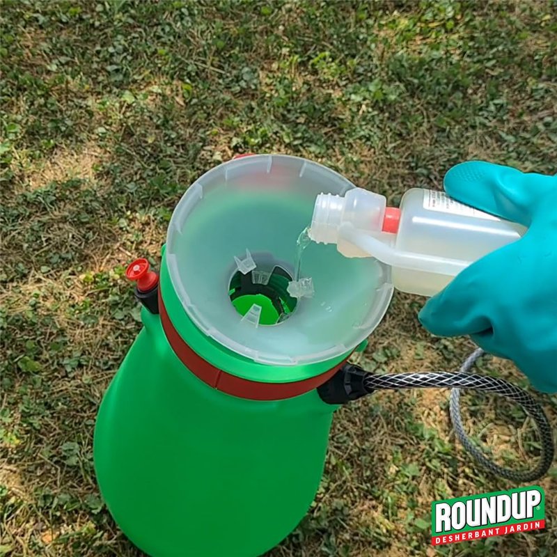 Image secondaire de ROUNDUP RMU200N - Désherbant Jardin Action 2 en 1 Polyvalent 200 ml - Premiers effets visibles 1h - Elimine mauvaises herbes et