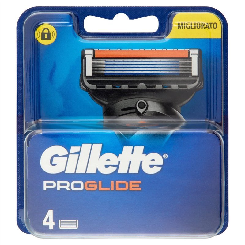 Gillette ProGlide Lames de rasoir pour hommes - 4 lames de recharge