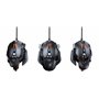 COUGAR GAMING | SOURIS GAMING | DUALBLADER 16000 DPI NOIR - Ergonomie ambidextre personnalisable - Repose-poignets - Capteur opt