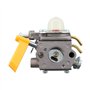 MCHNIC Kit de carburateur pour Ryobi RBC30SET RLT30CET RHT2660DA RLT26CDS RBC26SES Remplace Zama C1U-H60 308054003 985624001 ave