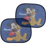 TataWay - Paire de rideaux de voiture Mickey Mouse, Fixation par ventouse, Protection UV, Graphismes, Bleu, 44x35 cm, Polyester