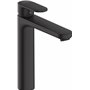 hansgrohe Vernis Blend Mitigeur de lavabo 190 avec tirette et vidage synthétique, noir mat, 71552670