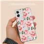BABACO ERT Group Coque de téléphone Portable pour Apple Iphone 12 Mini Original et sous Licence Officielle Motif Flowers 013 Par