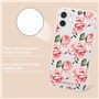 BABACO ERT Group Coque de téléphone Portable pour Apple Iphone 12 Mini Original et sous Licence Officielle Motif Flowers 013 Par