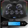 EMPIRE GAMING - Guardian S-C100 Refroidisseur PC Ordinateur Portable RGB Gamer - 6 Ventilateurs - Contrôleur LCD - 5 Hauteurs Ré