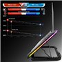 EMPIRE GAMING - Guardian S-C100 Refroidisseur PC Ordinateur Portable RGB Gamer - 6 Ventilateurs - Contrôleur LCD - 5 Hauteurs Ré