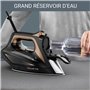 Rowenta Focus Excel Fer à repasser vapeur, Puissance 2700 W, Débit de vapeur de 45 g/min, Fonction pressing de 180 g/min DW5325D