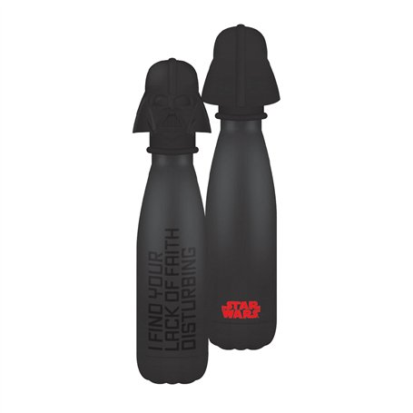 Half Moon Bay Star Wars Bouteille d'eau en Métal Dark Vador