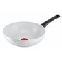 Tefal C41719 Ceramic Control Poêle wok 28 cm | Joint céramique sûr | Indicateur de température de signal thermique | Nettoyage f