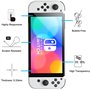 PHONILLICO Verre Trempé pour Nintendo Switch OLED [Pack de 2] Film Protection Resistant Vitre Protecteur Anti Rayure