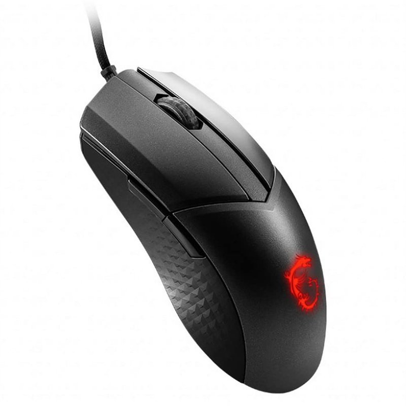 Image secondaire de MSI CLUTCH GM41 LIGHTWEIGHT V2 Souris Gaming - Capteur Optique 16000 DPI, Symétrique, Switches OMRON 60M+ Clics, 6 Boutons, Câbl