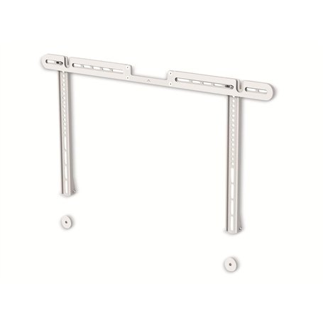 PureMounts® Support combiné d'enceintes pour Supports Sonos® Arc et TV, Blanc