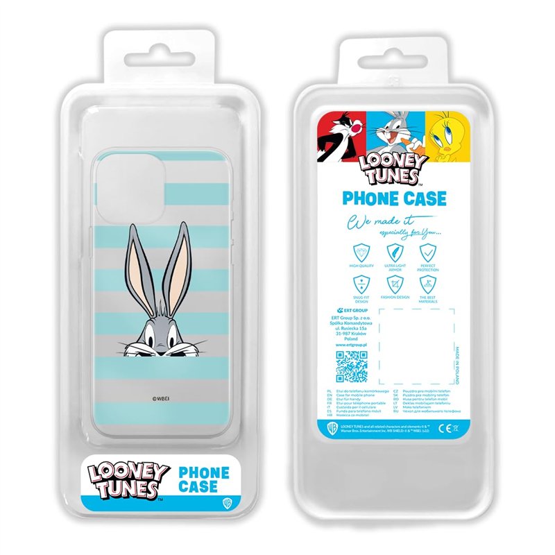 Image secondaire de ERT GROUP Coque de téléphone Portable pour Iphone 13 Pro Max Original et sous Licence Officielle Looney Tunes Motif Bugs 011 Par