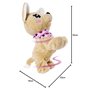 Simba - Chi Chi Love Baby Boo - Chien Peluche Interactive - Réagit à 12 Ordres - 60 Sons Différents - Version Française - 105893