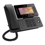 Snom D865 TéLéPhone Fixe VoIP avec ÉCran Couleur IPS 5 Inclinable, Wi-FI, Bluetooth 5.0, Audio HD, RéDuction De Bruit Avance