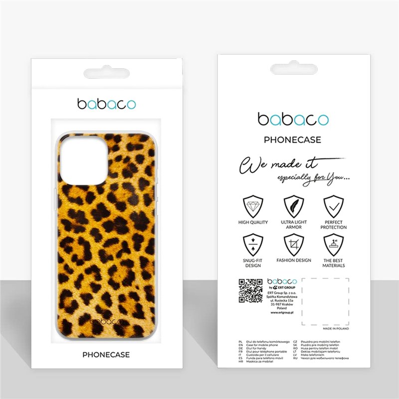 Image secondaire de ERT GROUP Coque de téléphone Portable pour Samsung S21 Plus Original et sous Licence Officielle Babaco Motif Animals 001 Parfait
