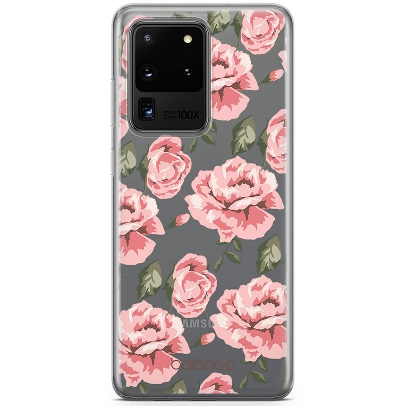 ERT GROUP Coque de Protection pour Samsung S20 Ultra Original et sous Licence Officielle Babaco Motif Fleurs 013 Parfaitement ad