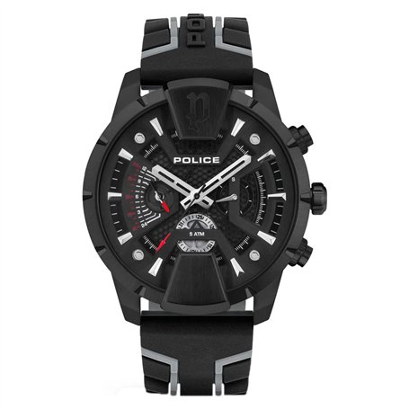 Police Hommes Analogique-Numérique Quartz Montre avec Bracelet en 0