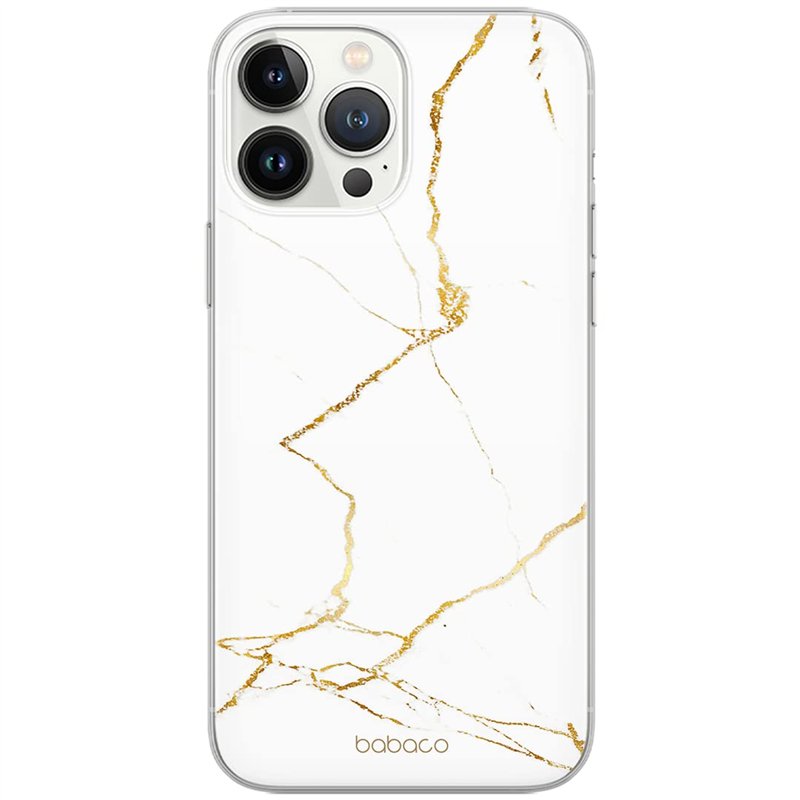 Babaco ERT Group Coque de téléphone Portable pour Apple Iphone 13 Pro Max Original et sous Licence Officielle Motif Marble 014 P