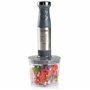 DOMO DO9226M Ensemble mixeur 3-en-1 600 W avec bol mesureur gris+inox