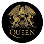 Pyramid International Queen Tapis pour Tourne-Disque pour mixage, grattage DJ et écoute à Domicile (Design Logo) – Produit Offic