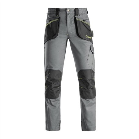 SLICK TROUSERS GREY/BLACK XXL