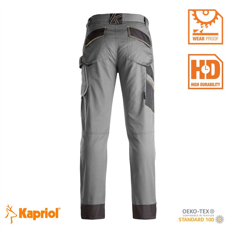 Image secondaire de SLICK TROUSERS GREY/BLACK XXL