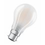 OSRAM Lampe LED dimmable Superstar avec un rendu des couleurs particulièrement élevé (CRI90), B22d-base, verre dépoli ,Blanc fro