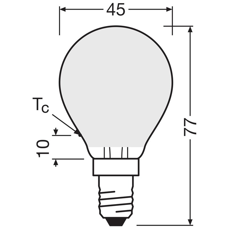 Image secondaire de OSRAM Lampe LED dimmable Superstar avec un rendu des couleurs particulièrement élevé (CRI90), E14-base, verre dépoli ,Blanc chau