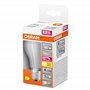 OSRAM Lampe à LED dimmable Superstar avec un rendu des couleurs particulièrement élevé (CRI90), E27-base, verre dépoli ,Blanc ch
