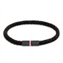 Tommy Hilfiger Jewelry Bracelet en Cuir Tressé pour Homme Couleur Noire - 2790459