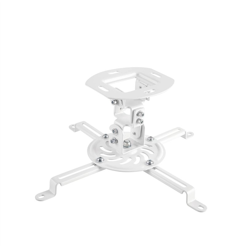 Perfect Support pour projecteurs, inclinable de -15°/ +15°, pivotant à 360°, Rotatif à 360°, Distance au Plafond 15 cm, Charge m