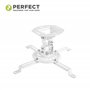 Perfect Support pour projecteurs, inclinable de -15°/ +15°, pivotant à 360°, Rotatif à 360°, Distance au Plafond 15 cm, Charge m