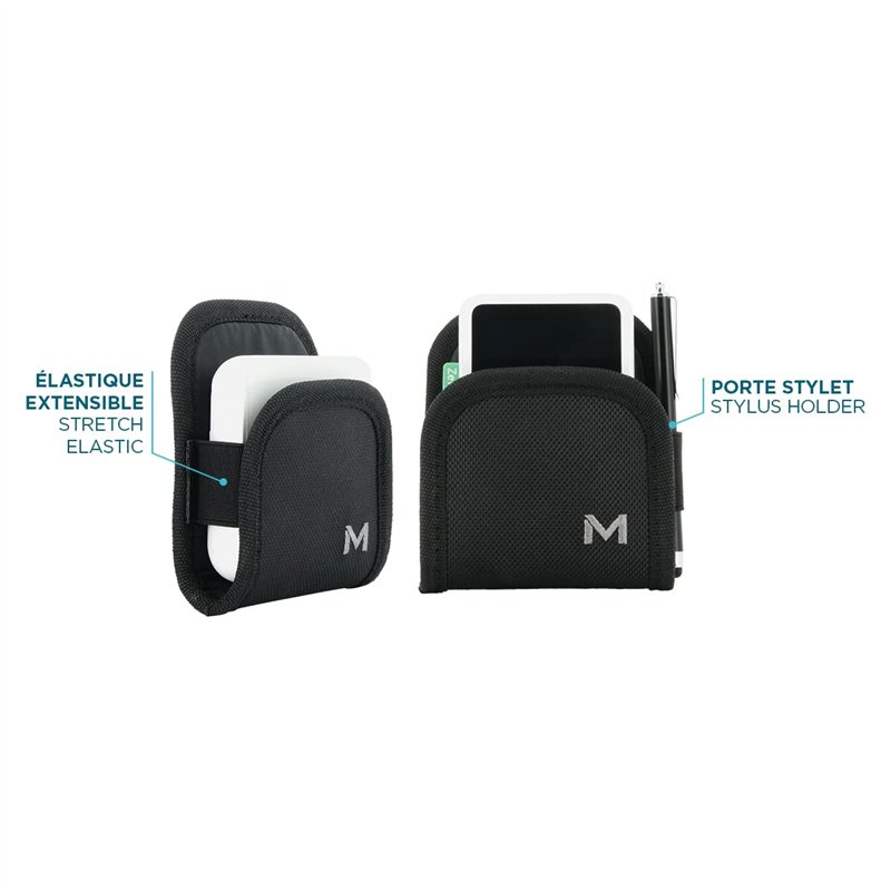 Image secondaire de MOBILIS Holster pour Terminaux SumUp avec Passant Ceinture, Ceinture & Passant Stylet, Étui Compatible TPE SumUp Air/SumUp Solo/
