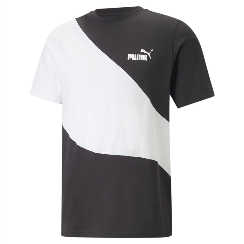 PUMA Power Cat T-Shirt Tee Homme, Noir, M