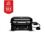Weber Lumin Compact barbecue électrique, surface de cuisson 43 x 32 cm, portable, atteint plus de 315 °C, polyvalent - idéal pou